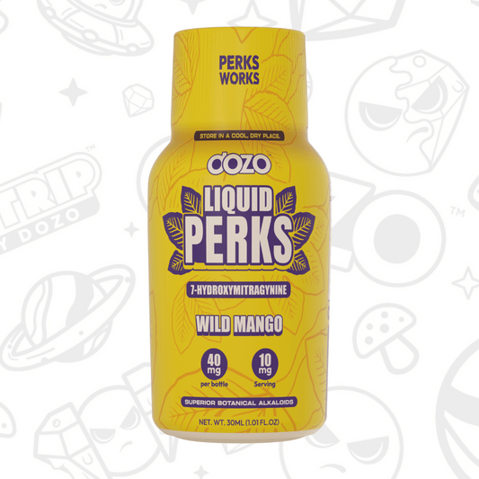 Dozo LIQUID PERKS 7-HYDROXYMITRAGYNINE | WILD MANGO