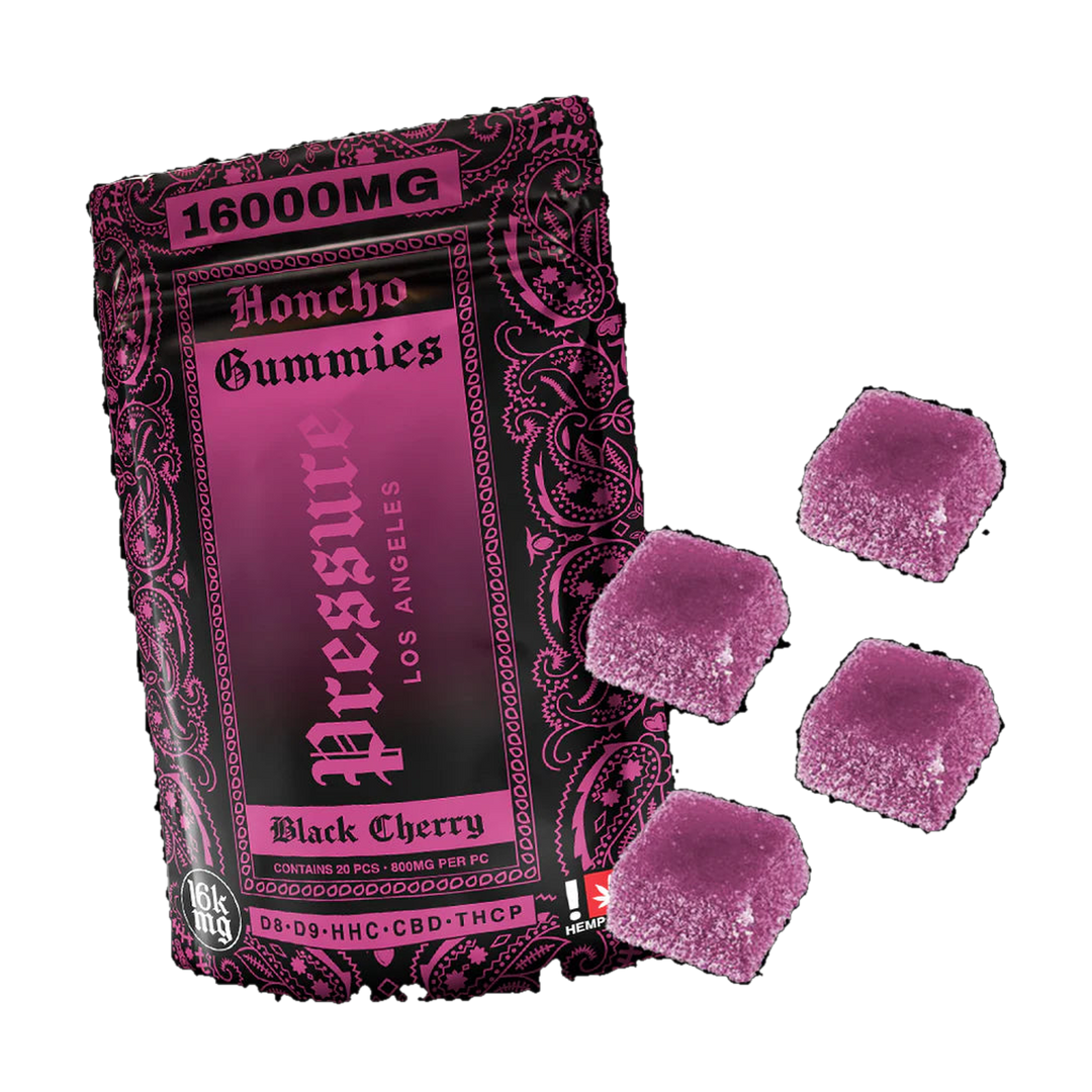 16K MG Honcho Gummies | Black Cherry