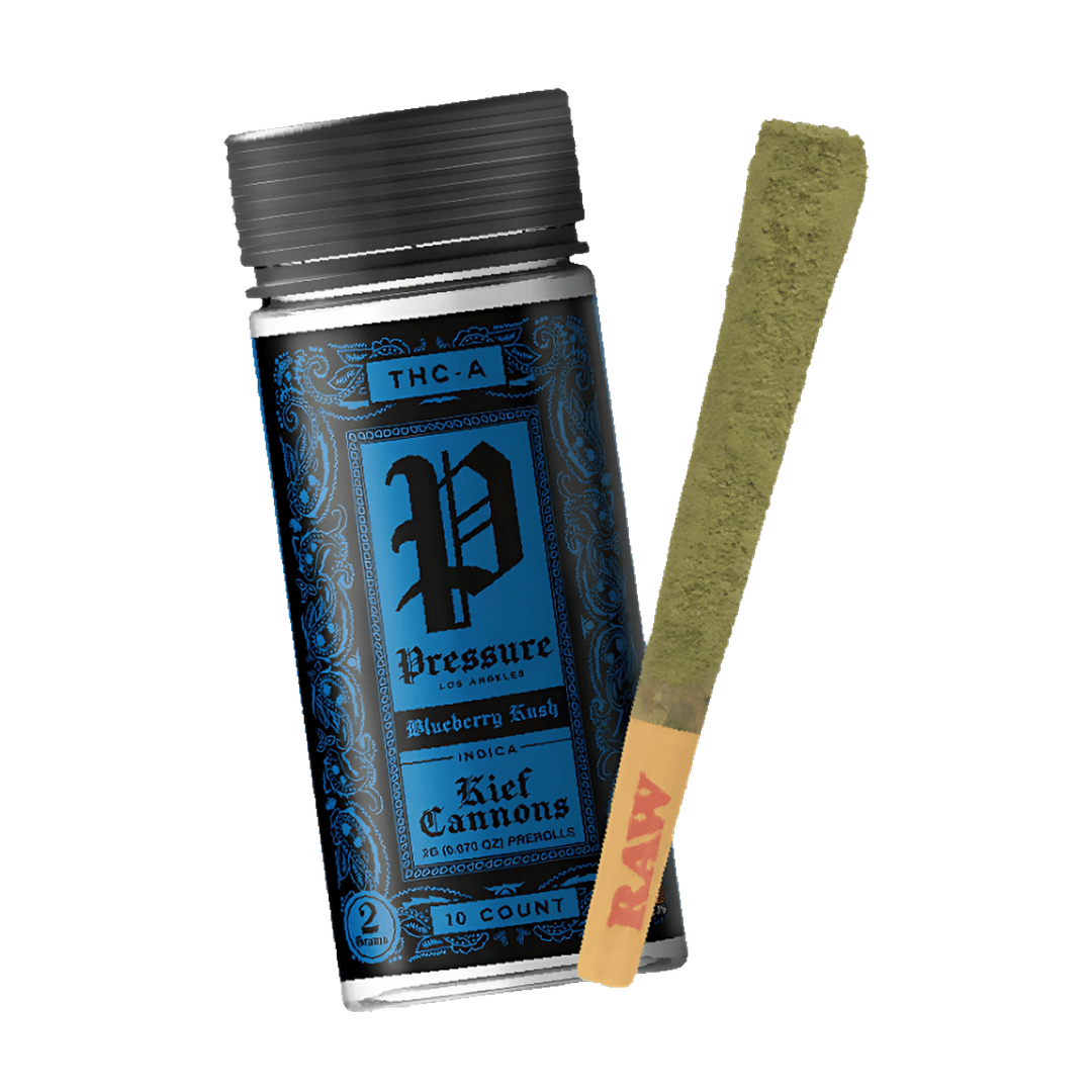 Pressure Kief Prerolls — Blueberry Kush