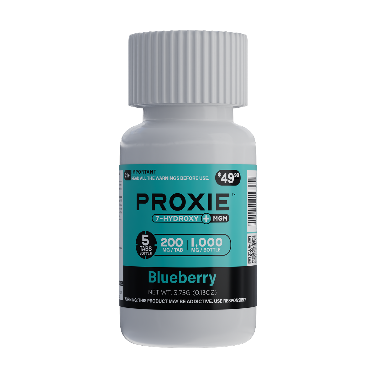Proxie 7-Hydroxy + Mgm | 5ct - 1,000 mg bottle