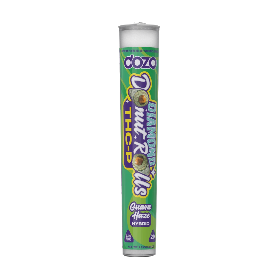 Dozo Diamond Donut Rolls THC-P 1ct | Live-Rosin Infused $20
