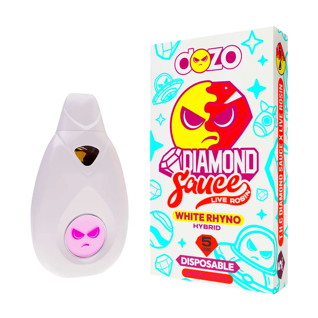 Diamond Sauce Disposable 5g | White Rhyno