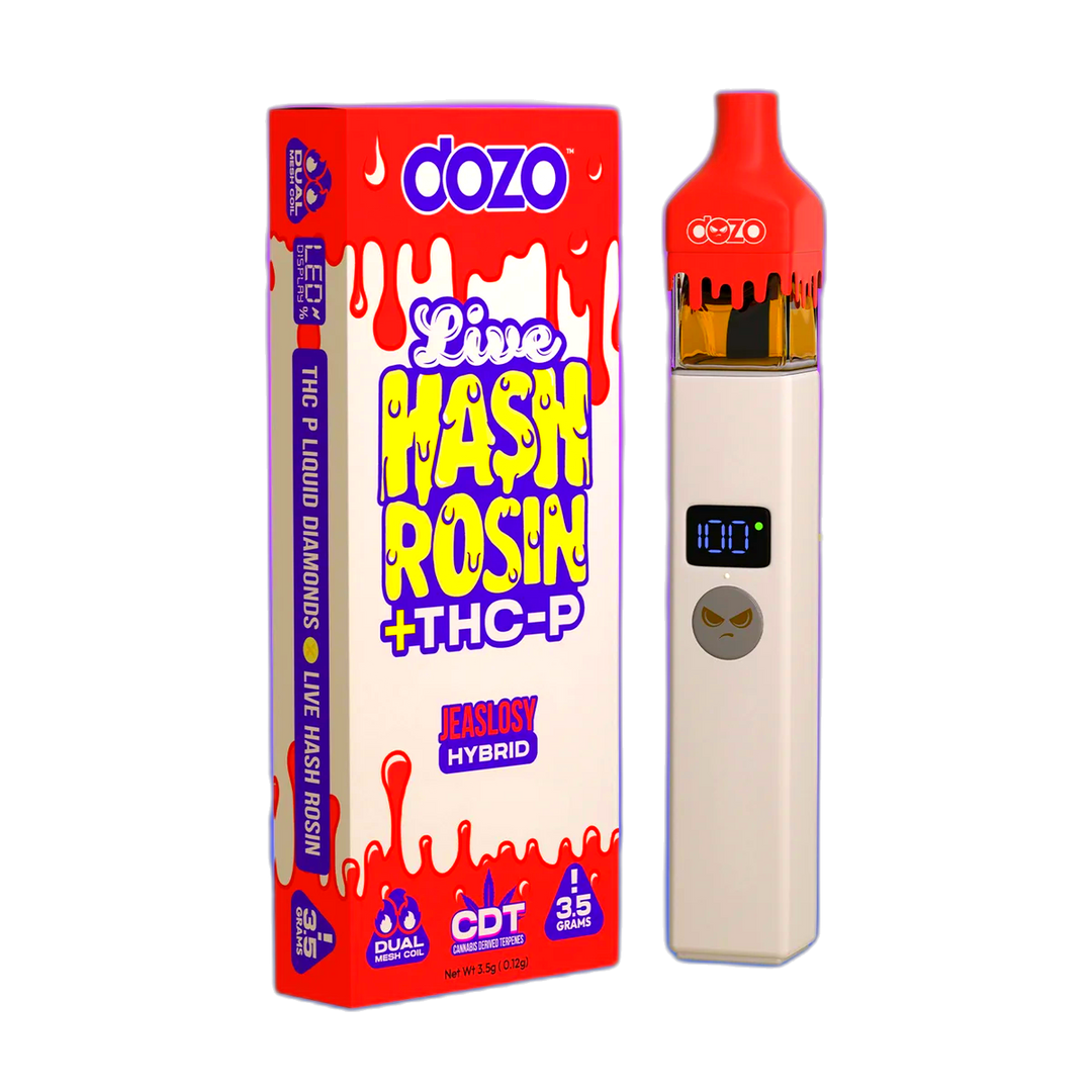 Dozo Live Hash Rosin 3.5g THC-P