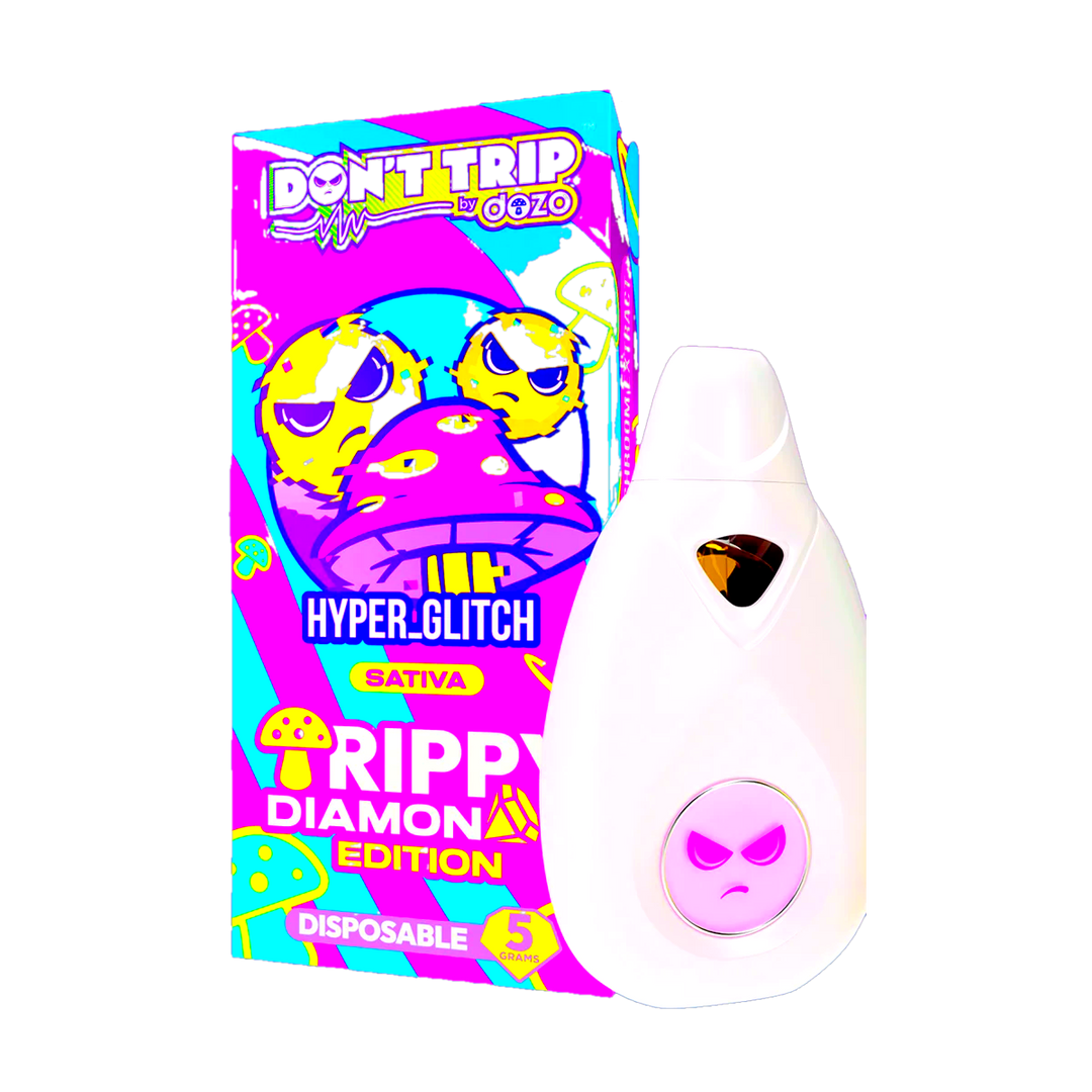 5g Trippy Dimonds Mushroom Vape | Hyper Glitch