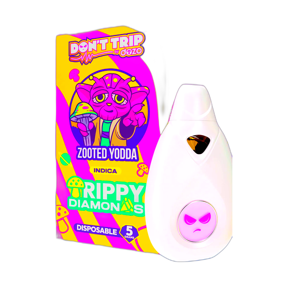5g Trippy Dimonds Mushroom Vape: Zooted Yooda