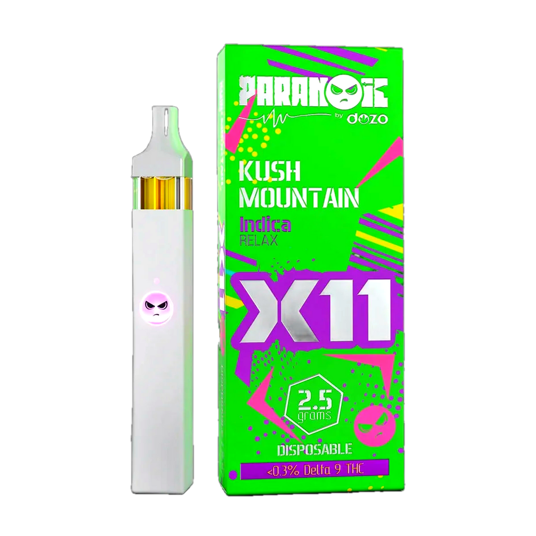 2.5g Dozo X11 Disposable | Kush Mountain