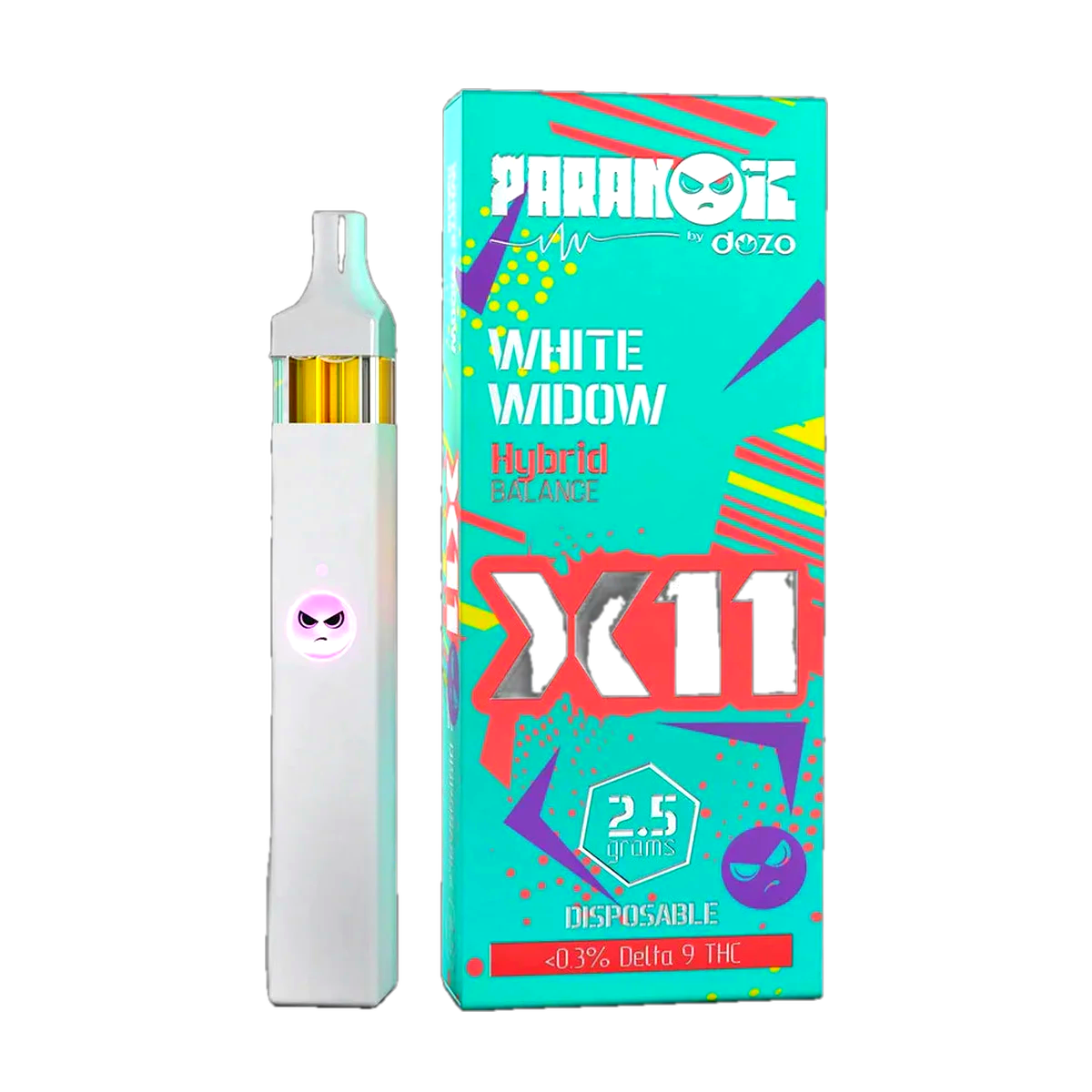 2.5g Dozo X11 Disposable | White Widow