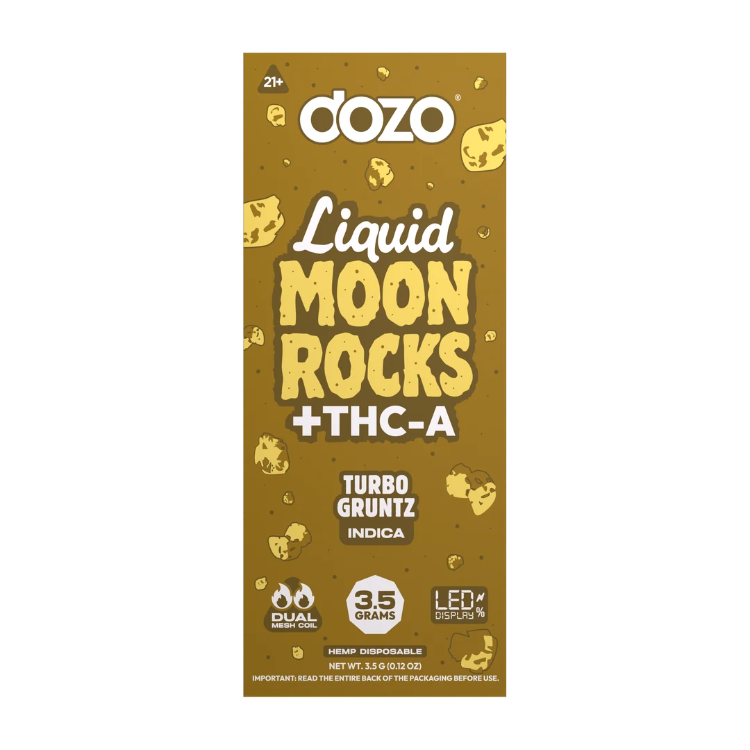 3.5 Dozo Liquid Moonrocks THC-A Disposable