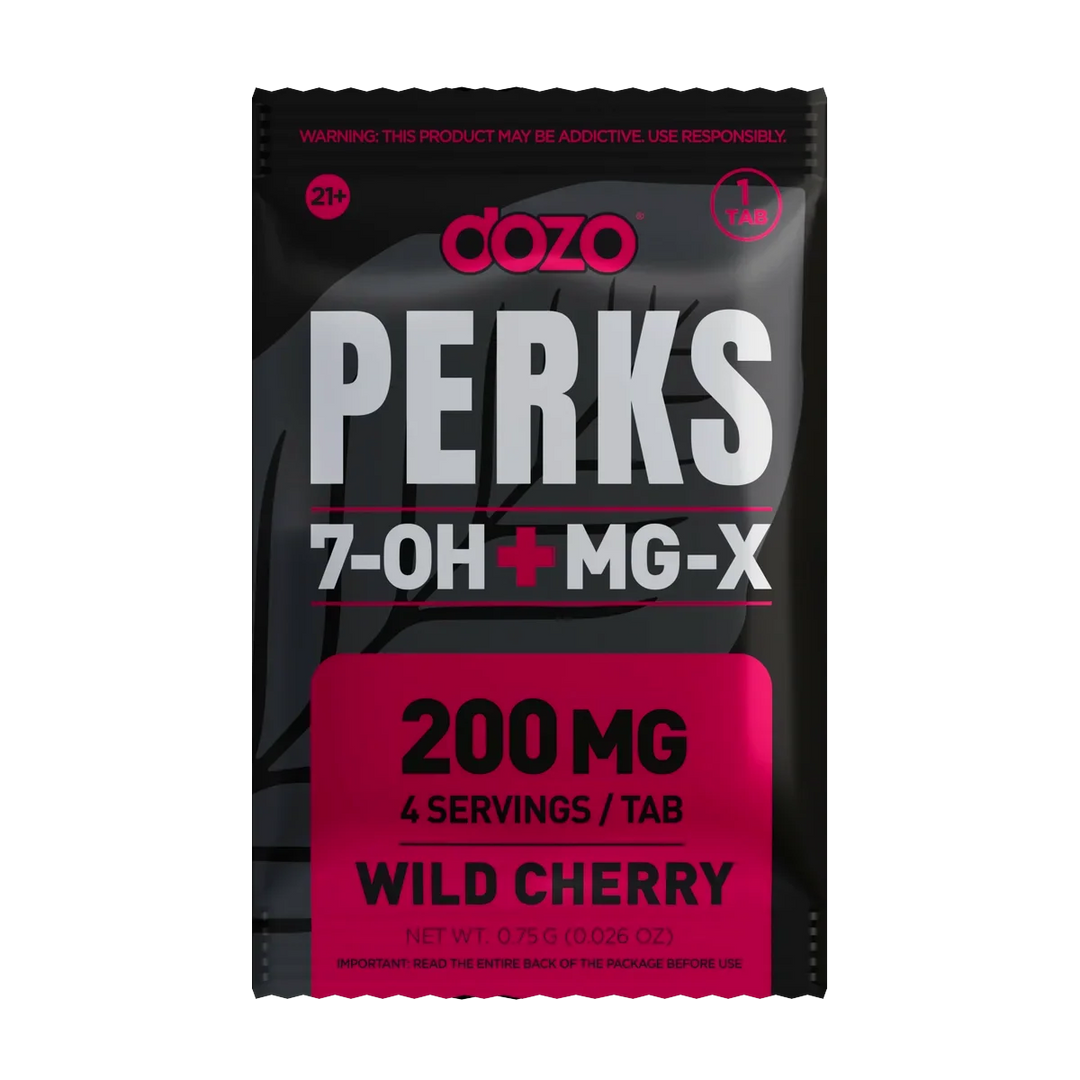 1ct 200mg Dozo PERKS 7-OH + MG-X