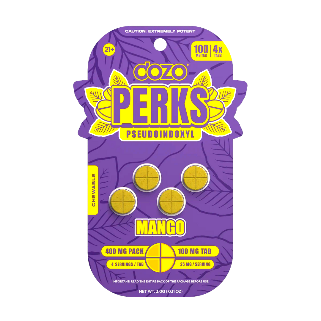 Dozo PERKS Pseudo| 4ct (400mg per pack)