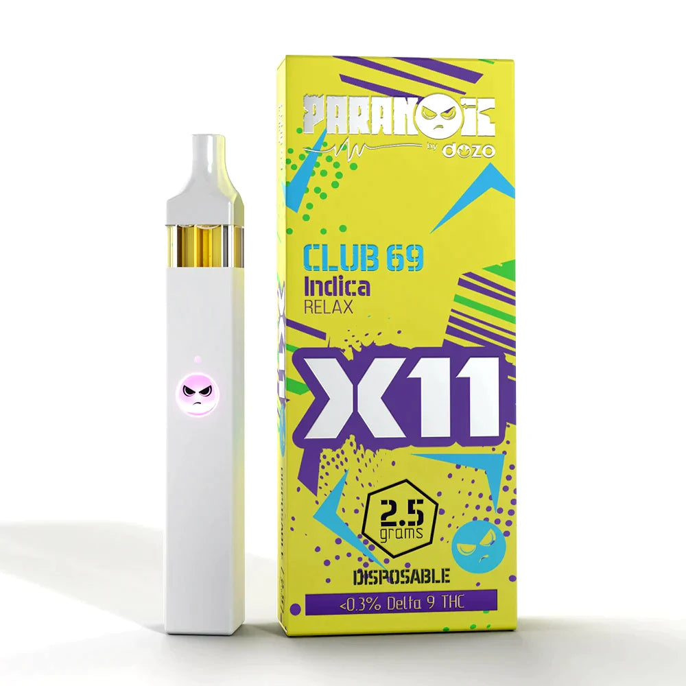 2.5g Dozo X11 Disposable | Club 69