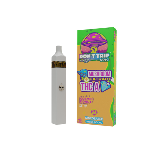 2.5g Don't Trip Mushroom Vape: Cosmic Donut (Sativa)