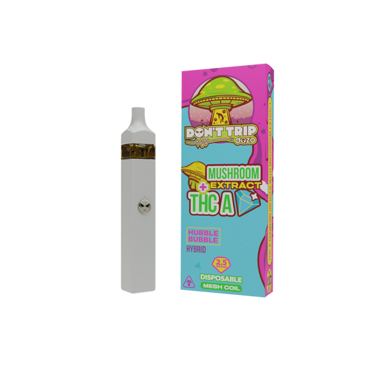 2.5g Don't Trip Mushroom Vape: Hubble Bubble (Hybrid)