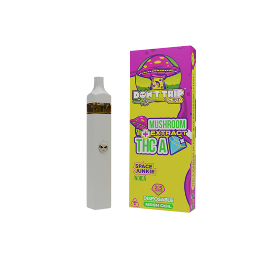 2.5g Don't Trip Mushroom Vape: Space Junkie (Indica)