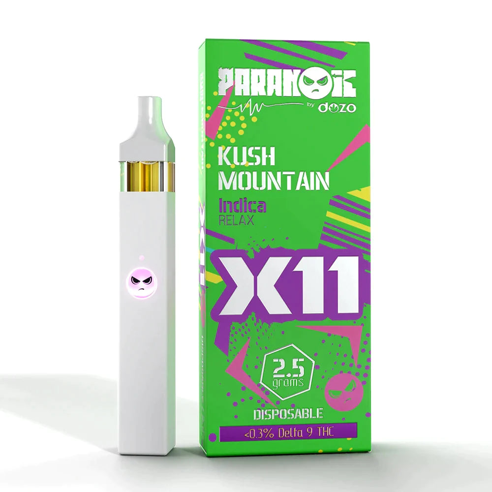2.5g Dozo X11 Disposable | Kush Mountain