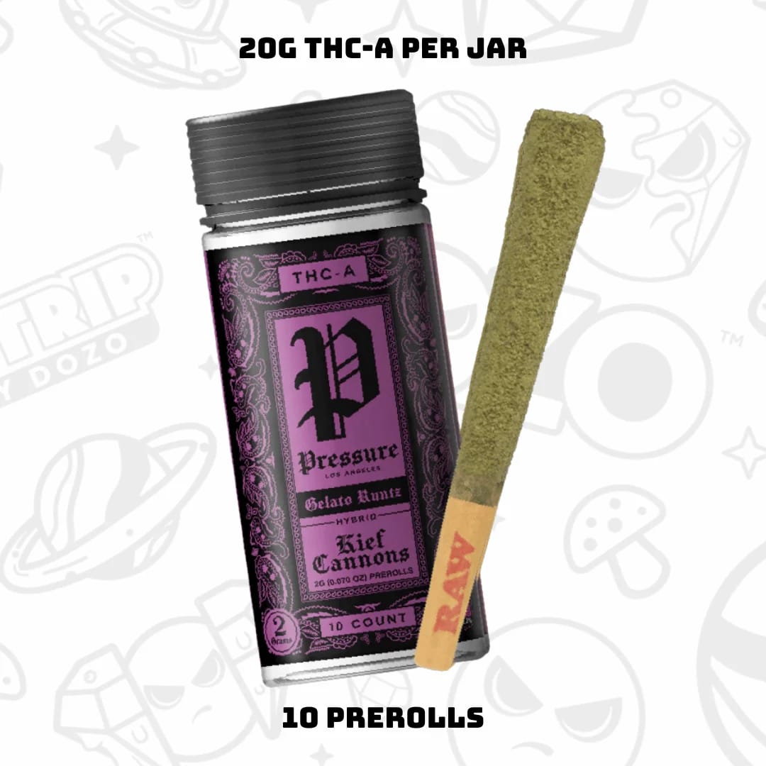 Pressure Kief Prerolls 10-Pack
