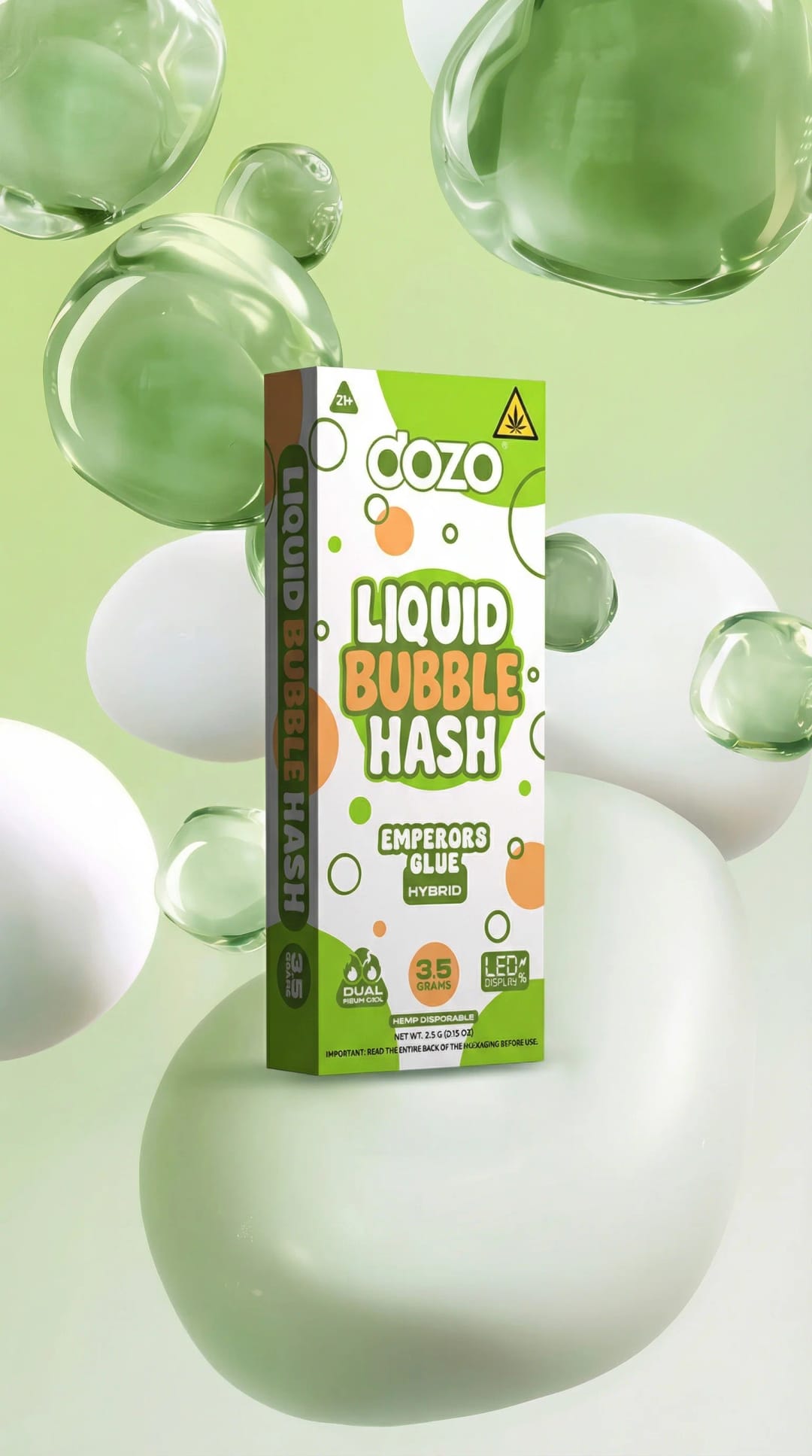 3.5 Dozo Liquid Bubble Hash THC-P Disposable – Emperors Glue (Hybrid)