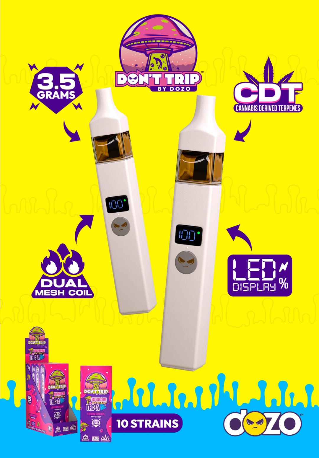 Don't Trip Vape 3.5g