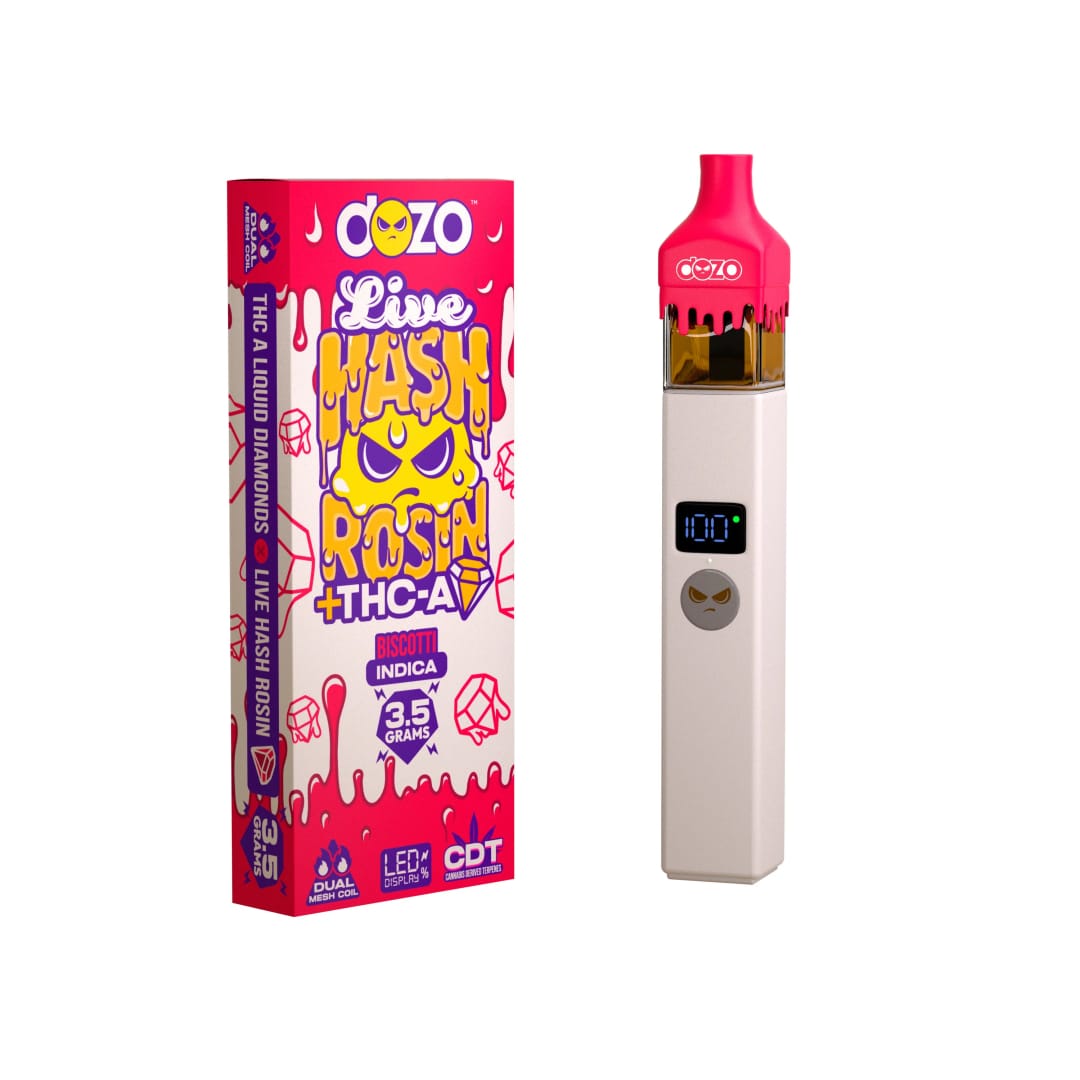 Dozo Live Hash Rosin 3.5g — Biscotti