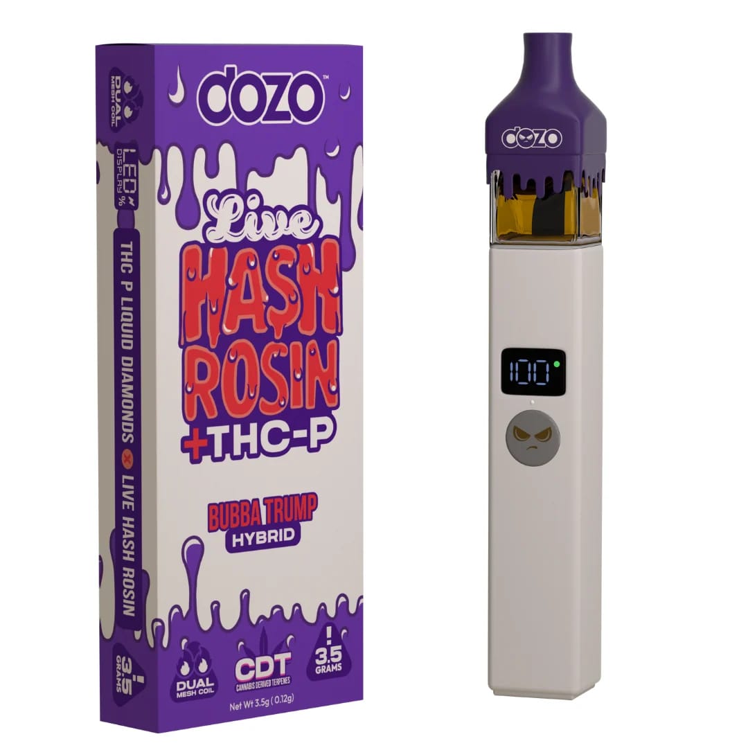 Dozo Live Hash Rosin 3.5g THC-P