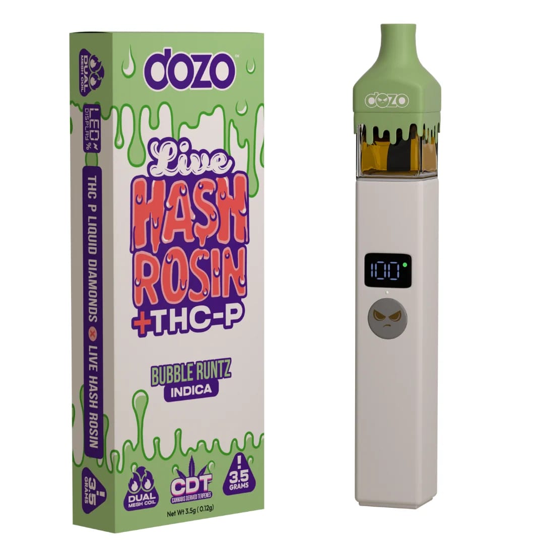 Dozo Live Hash Rosin 3.5g THC-P – image 2