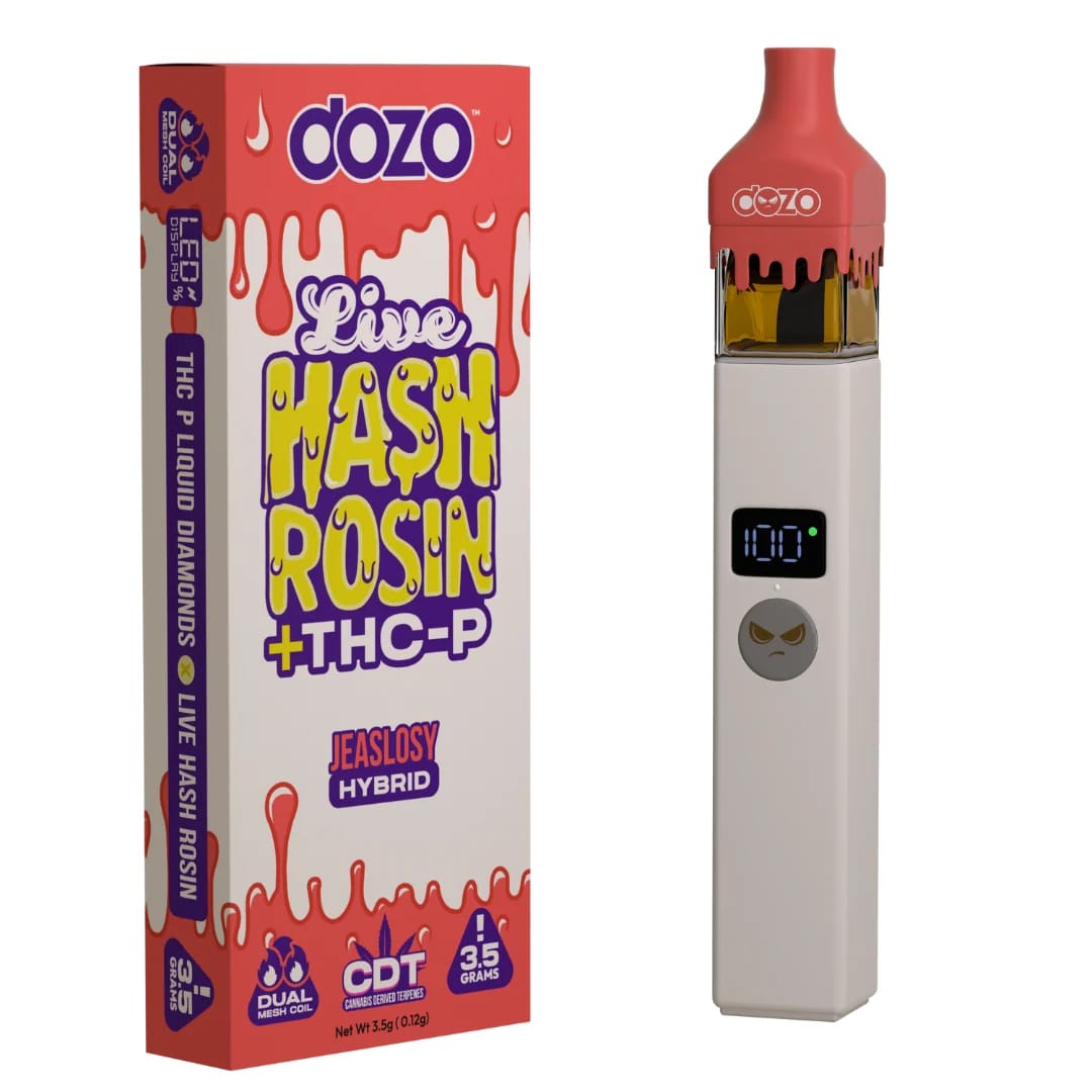Dozo Live Hash Rosin 3.5g THC-P – image 4
