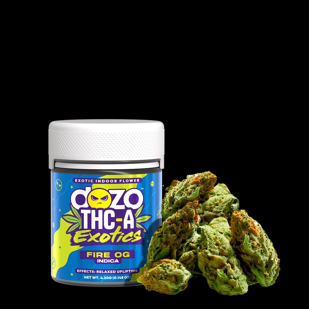 Dozo THC-A Flower 4.2g — Fire OG