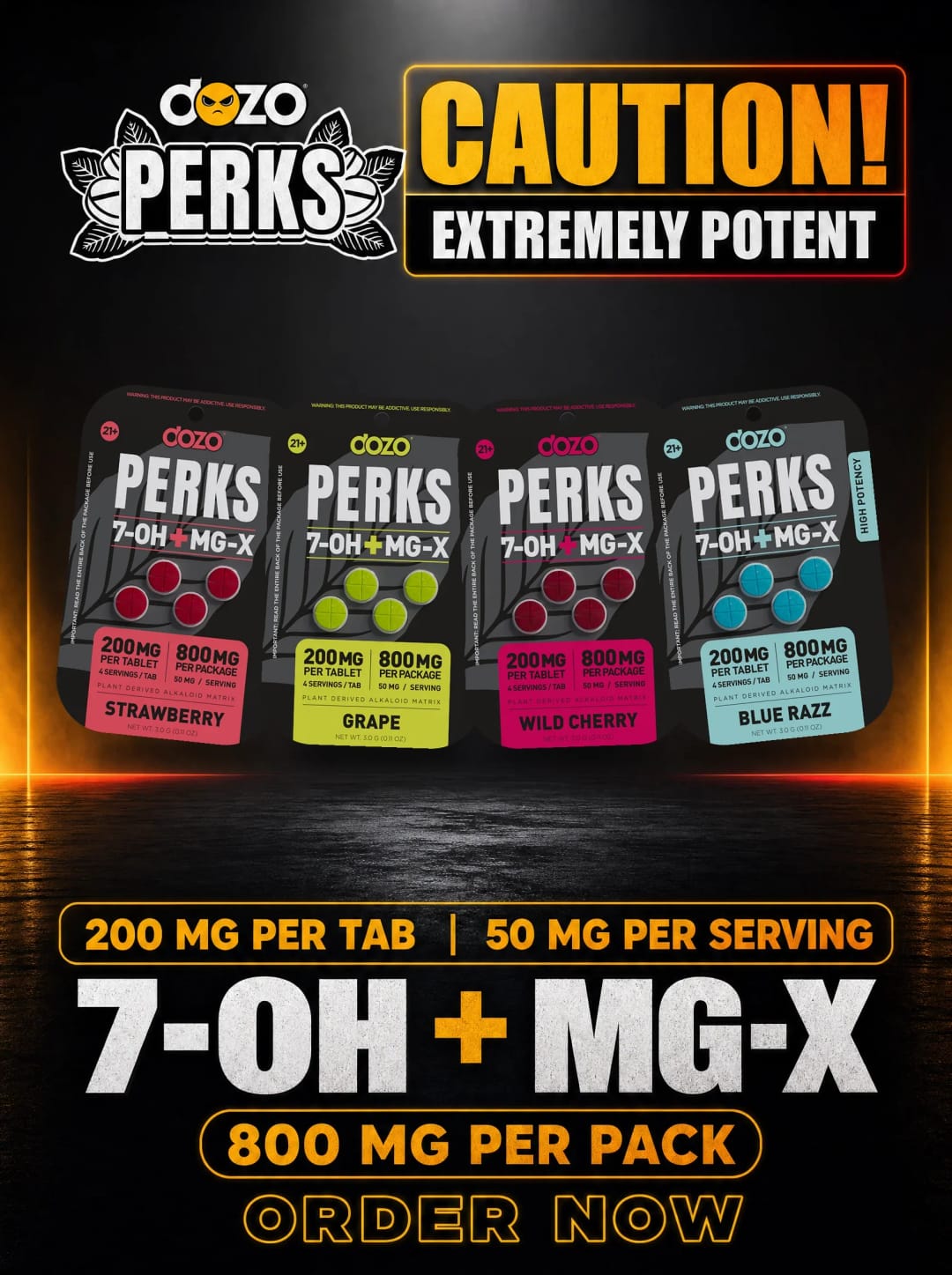 Dozo PERKS 7-OH + MG-X – image 3