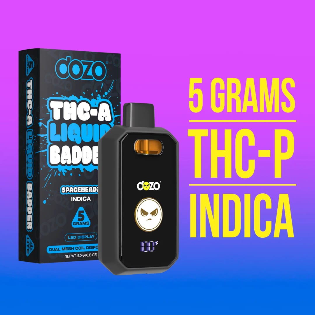 Dozo THC-A Liquid Badder – SpaceHeadz (Indica)