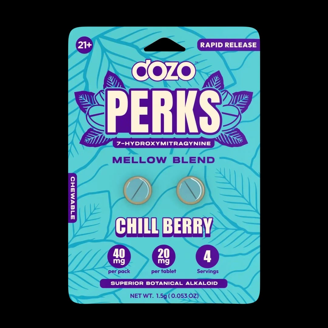 Dozo PERKS 7-OH Mini — Chill Berry