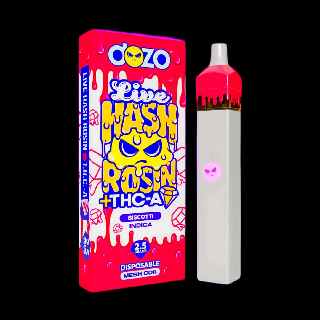 Dozo Live Hash Rosin 2.5g — Biscotti
