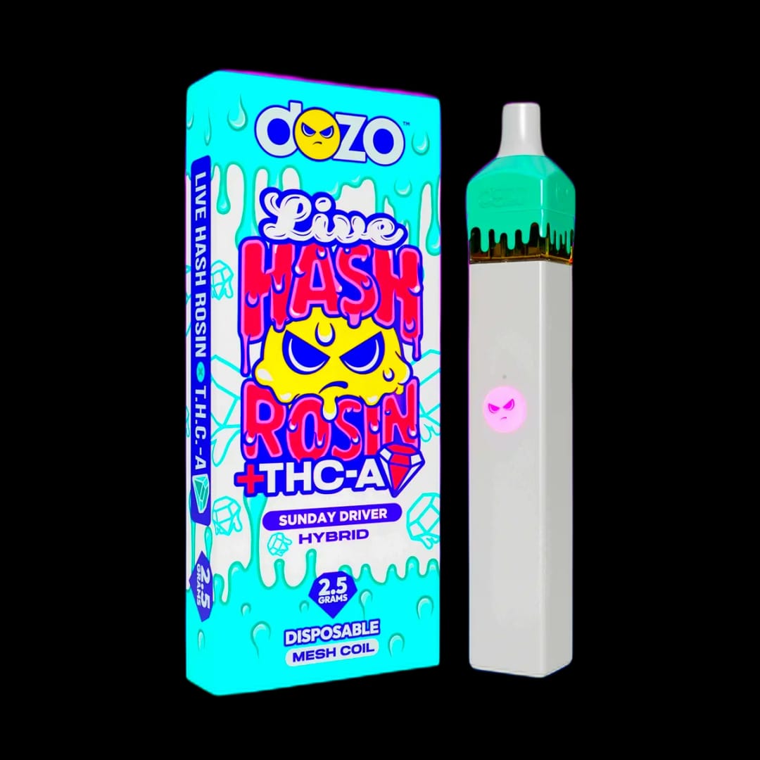 Dozo Live Hash Rosin 2.5g — Sunday Driver