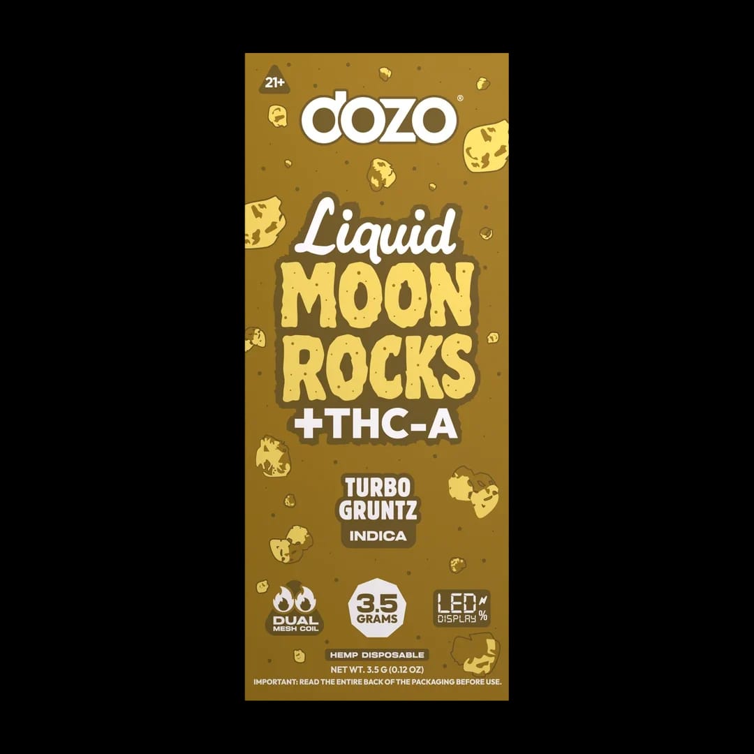 3.5 Dozo Liquid Moonrocks THC-A Disposable