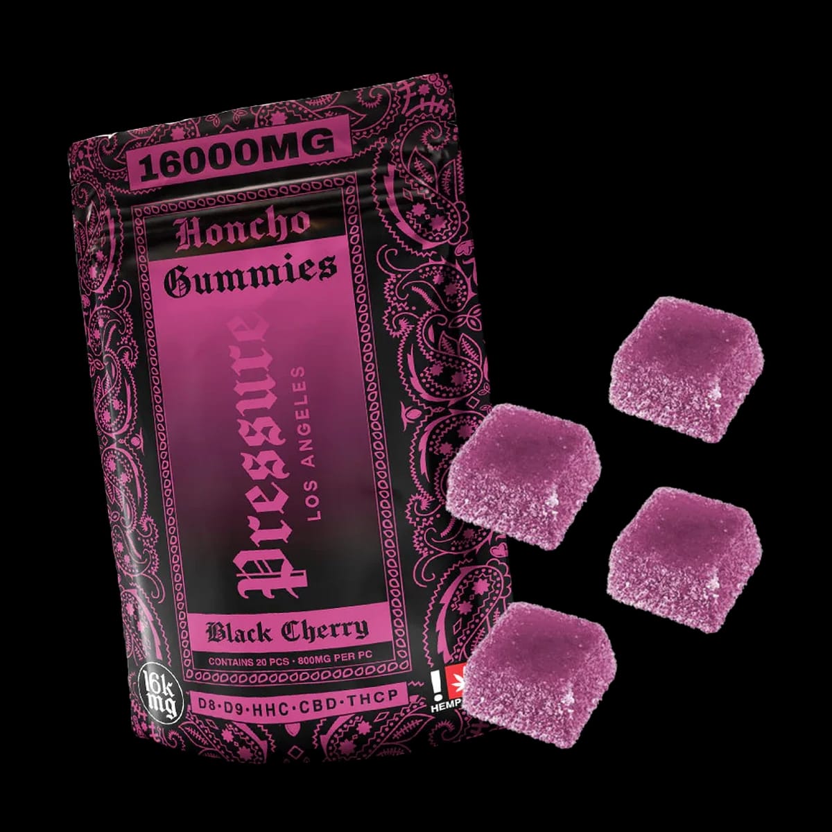 Honcho Gummies — Black Cherry