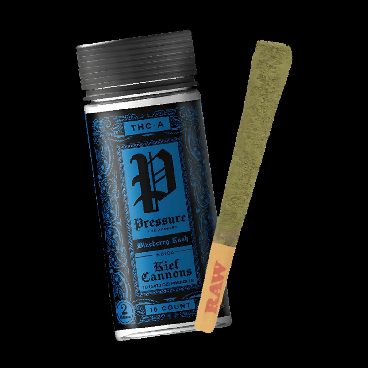 Pressure Kief Prerolls — Blueberry Kush