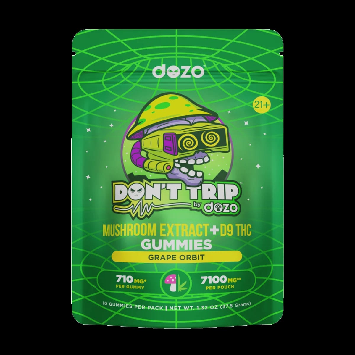 Don't Trip D9 Gummies — Grape Orbit