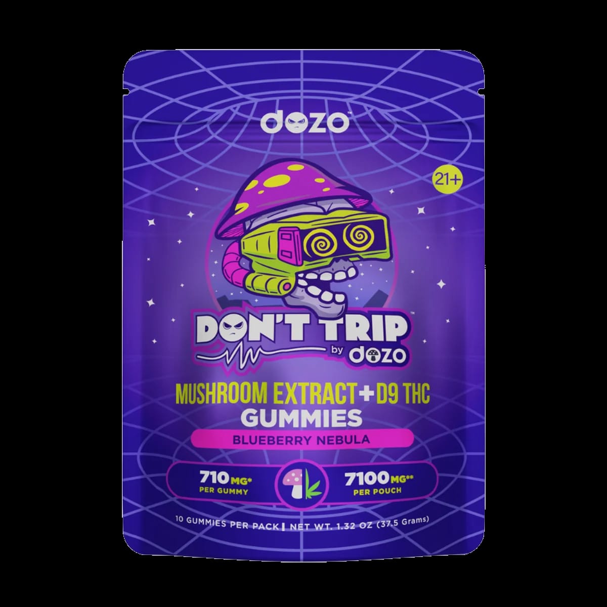 Don't Trip D9 Gummies — Bluberry Nebula
