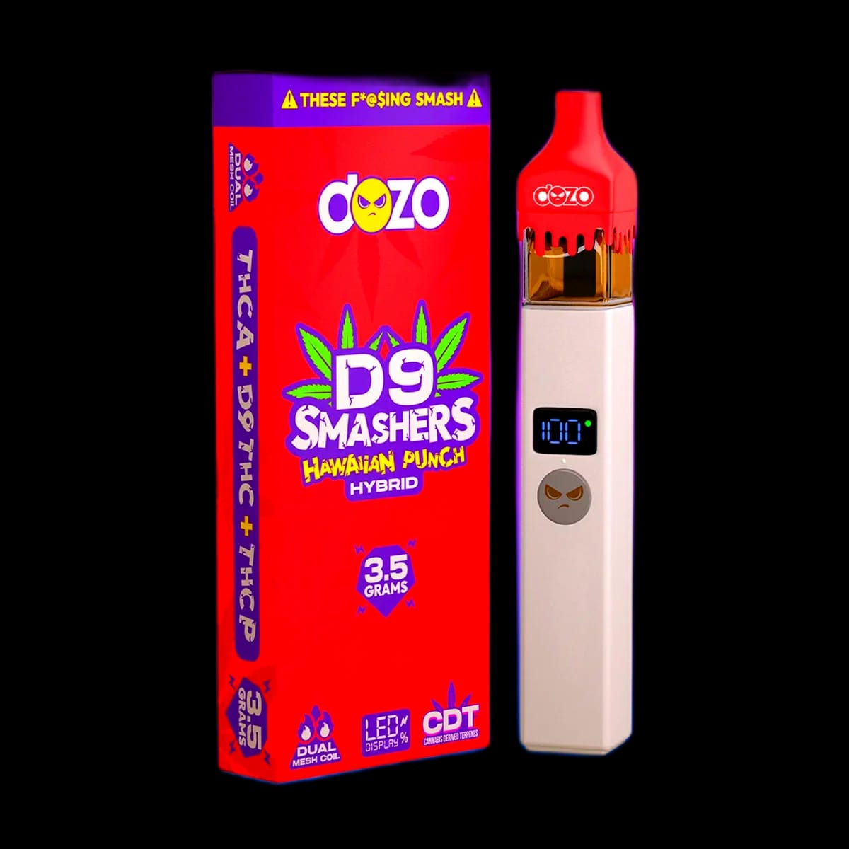 D9 Smashers Vape — Hawaian Punch