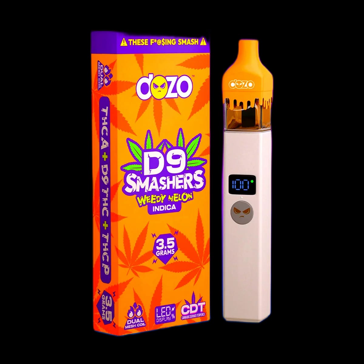 D9 Smashers Vape — Weedy Melon