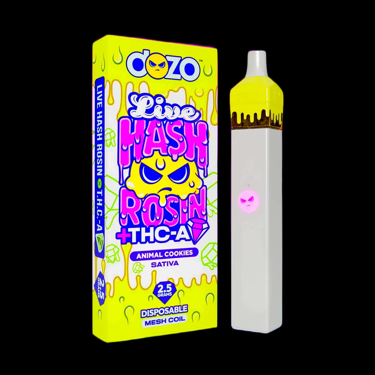 Dozo Live Hash Rosin 2.5g — Animal Cookies