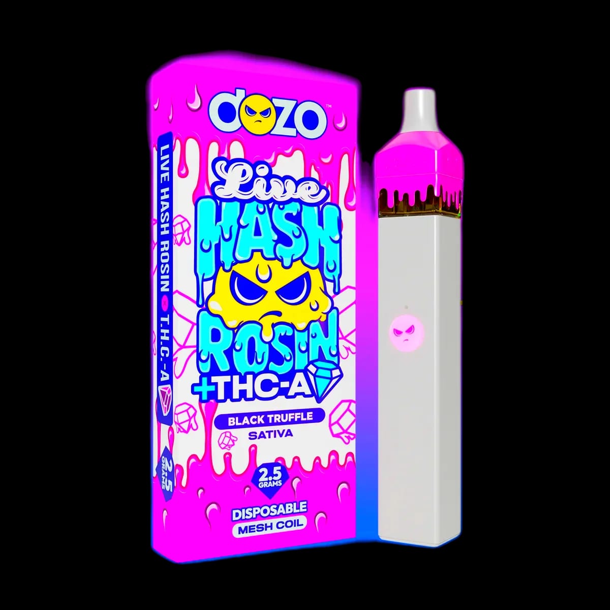 Dozo Live Hash Rosin 2.5g — Black Truffle