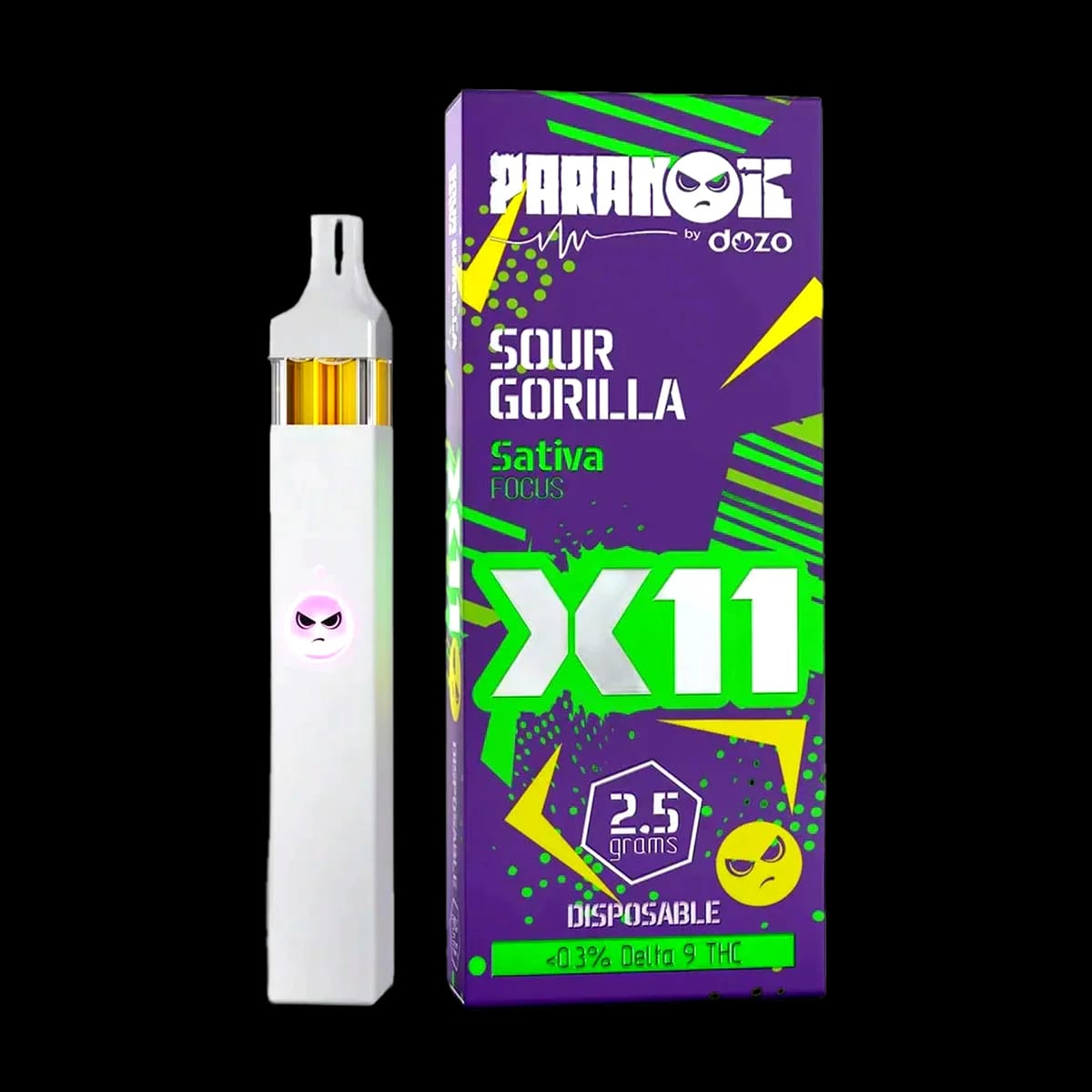 Dozo X11 Vape — Sour Gorilla