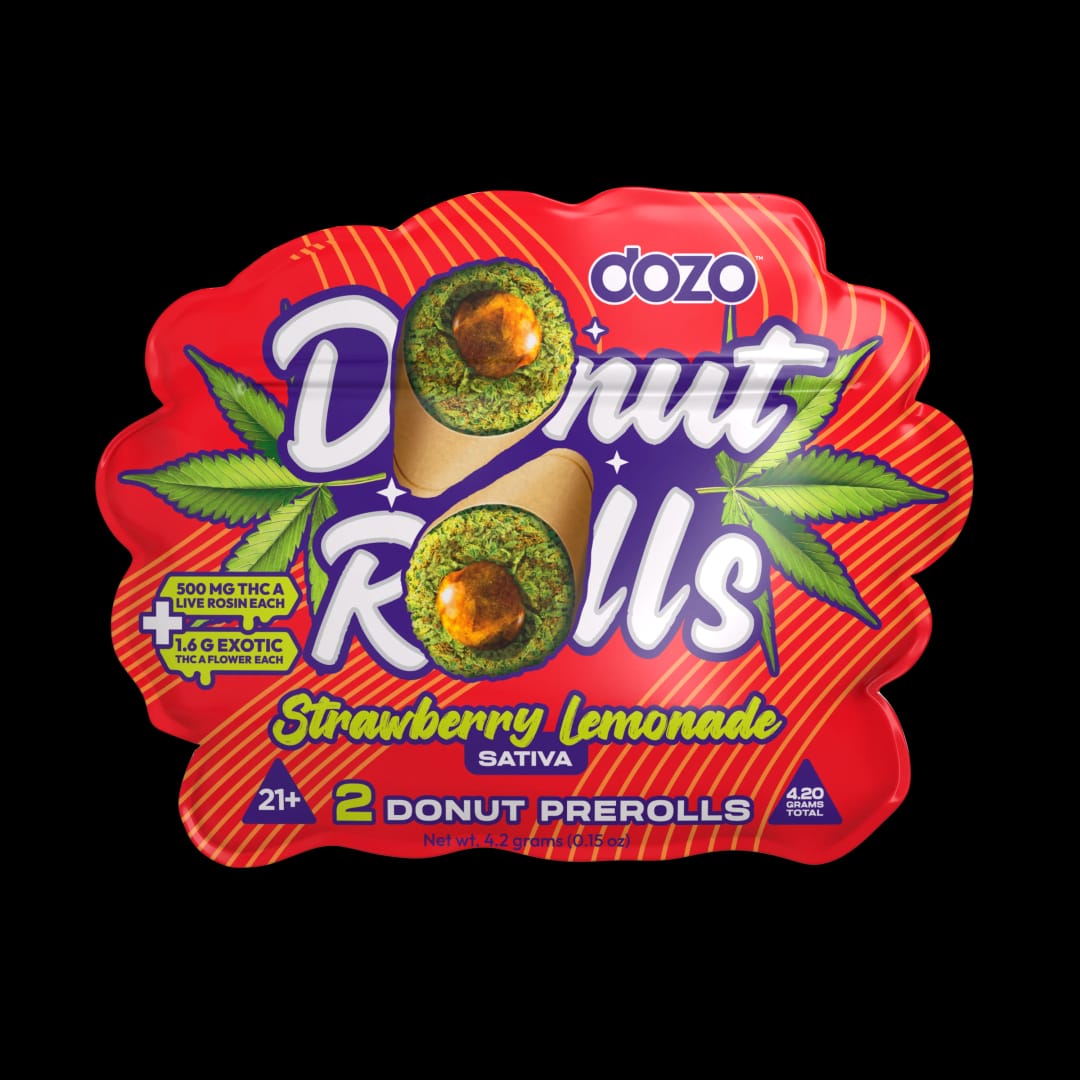 Dozo Donut Prerolls — Zooted Berry – image 3