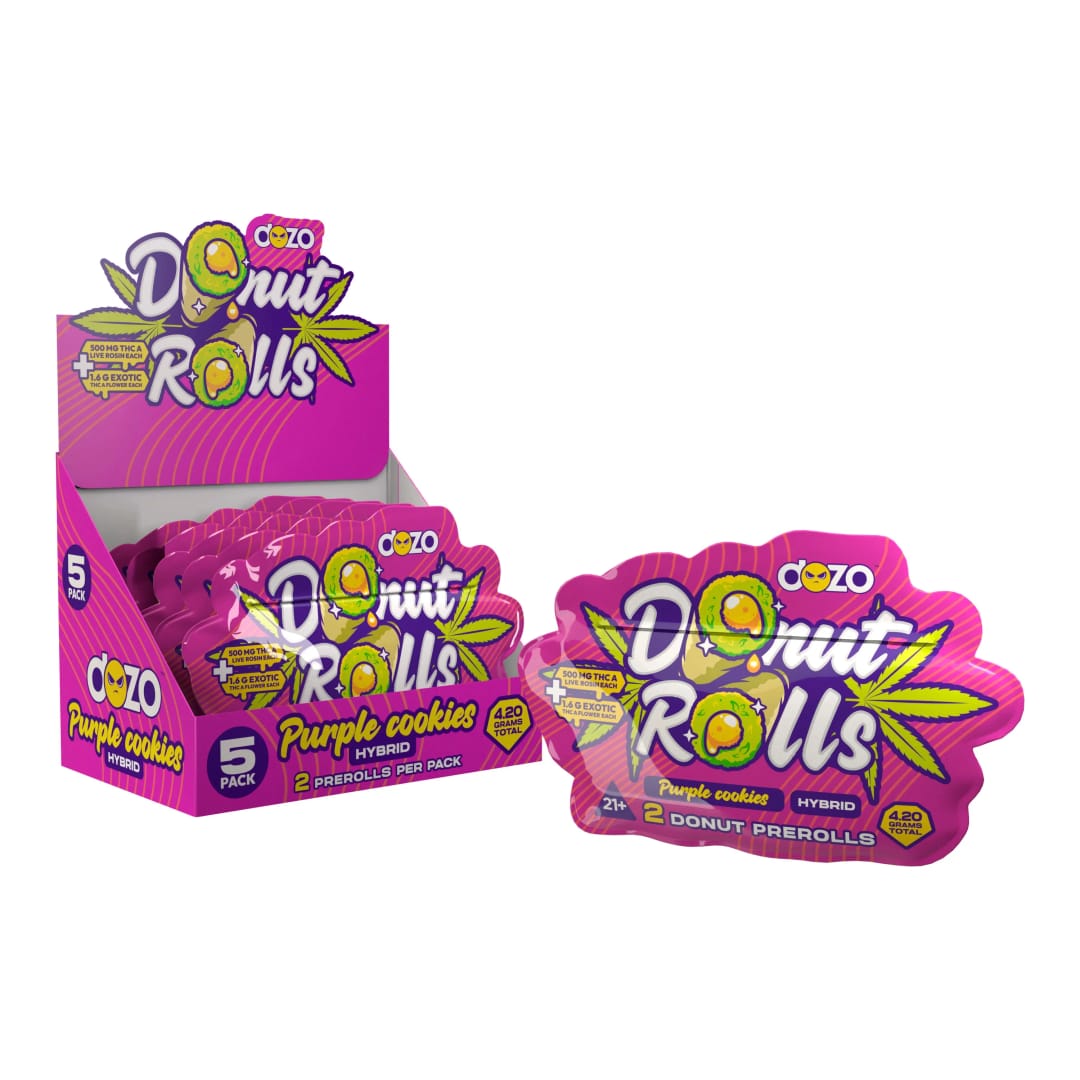 Dozo Donut Prerolls — Purple Cookies – image 2