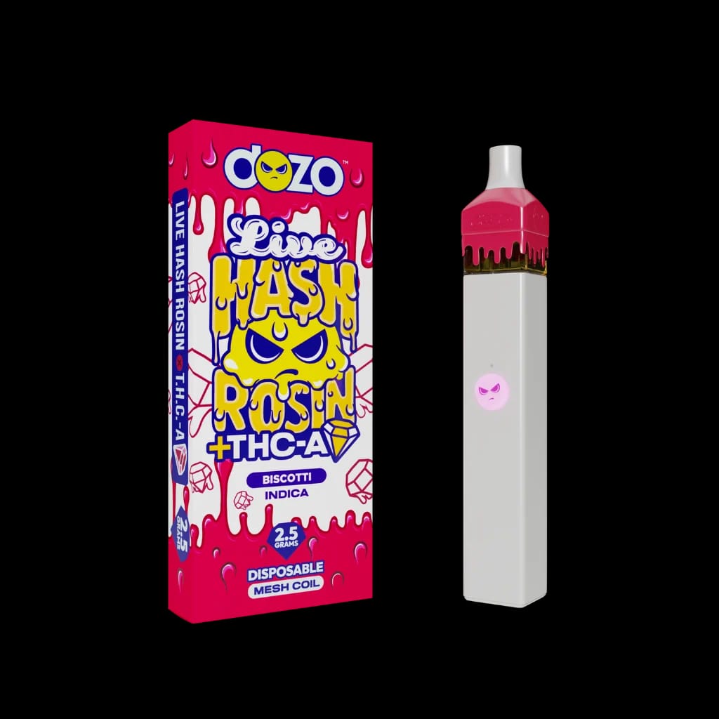 Dozo Live Hash Rosin 2.5g — Biscotti