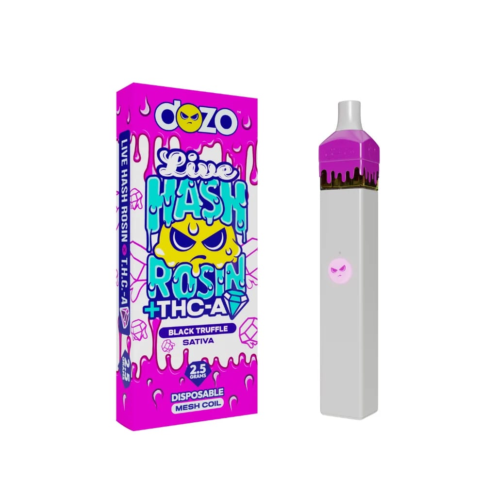 Dozo Live Hash Rosin 2.5g — Black Truffle