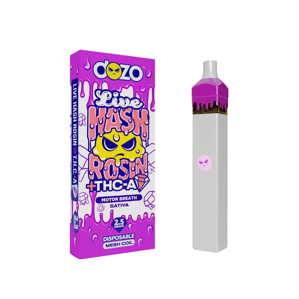 Dozo Live Hash Rosin 2.5g — Motor Breath