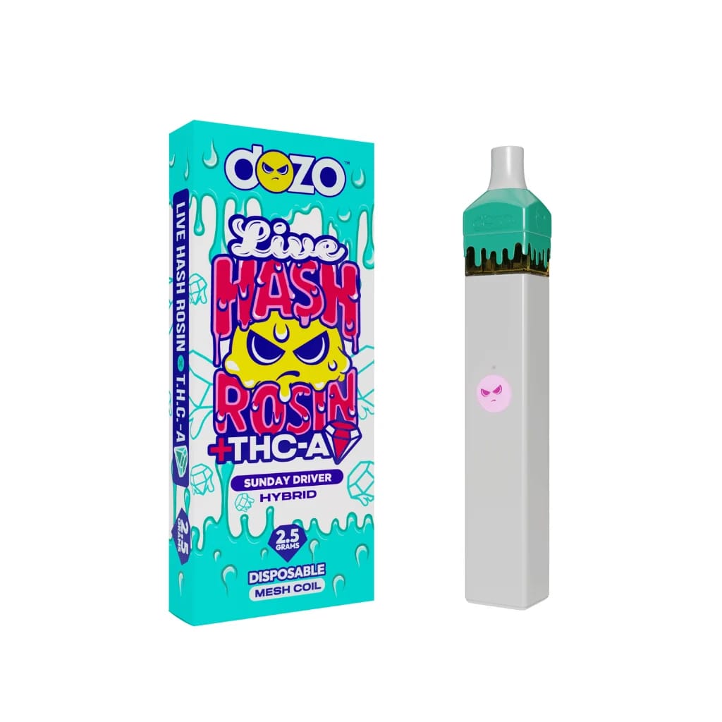 Dozo Live Hash Rosin 2.5g — Sunday Driver