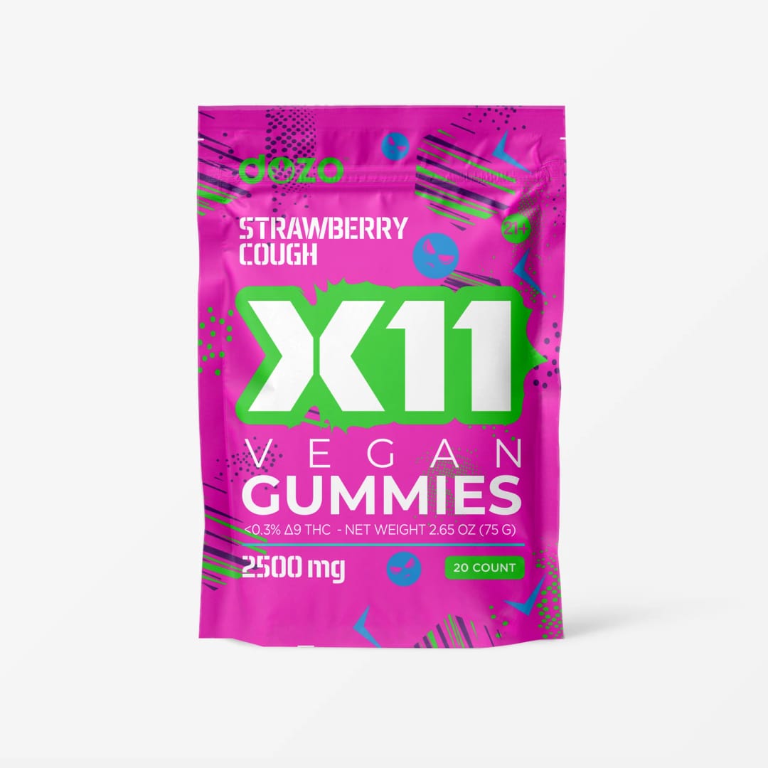 X11 Gummies | Strawberry Cough