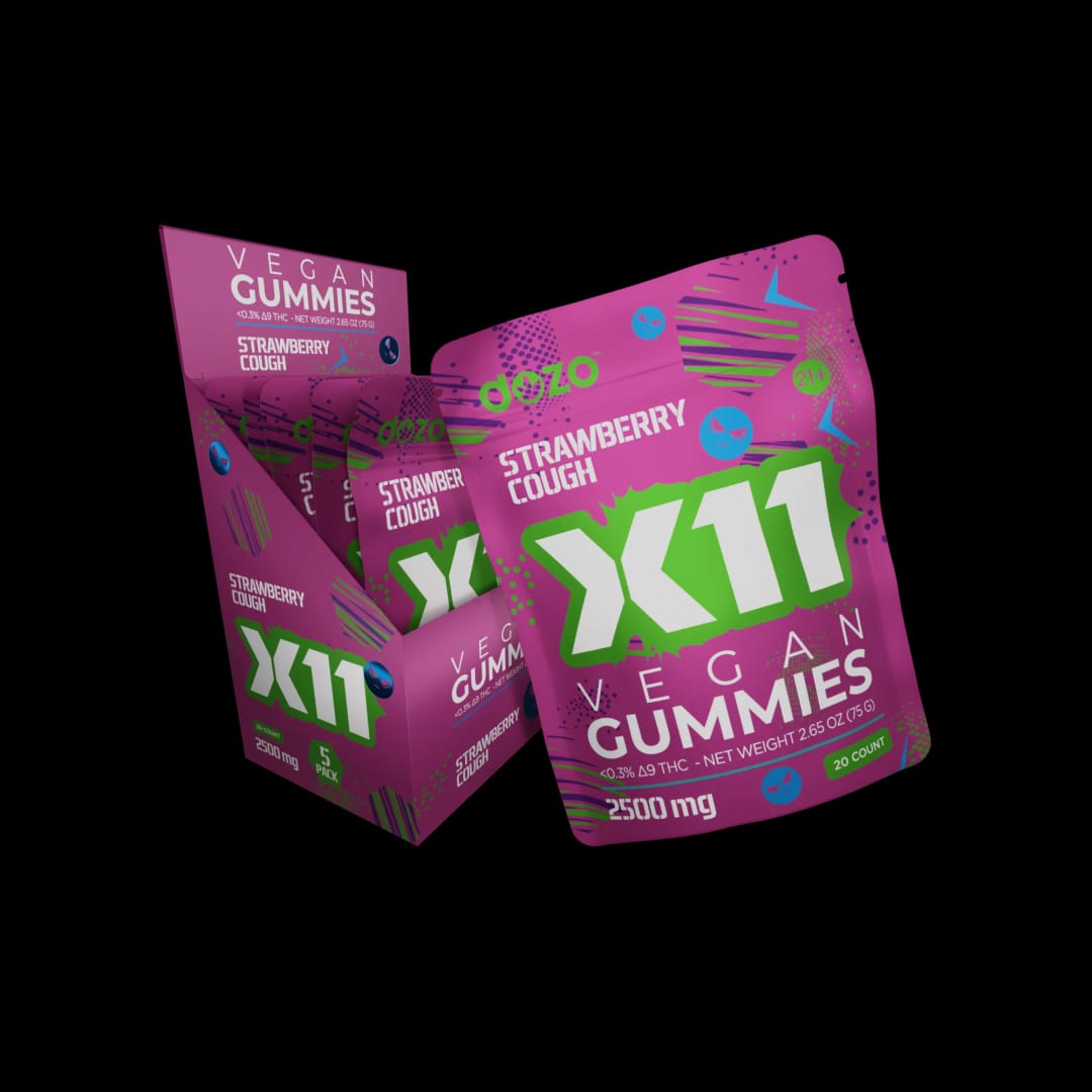 X11 Gummies | Strawberry Cough – image 2